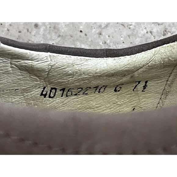 Waldlaufer Eyelet Dark Beige Leather Slip On Shoe Strap Size 7.5 - Picture 9 of 10